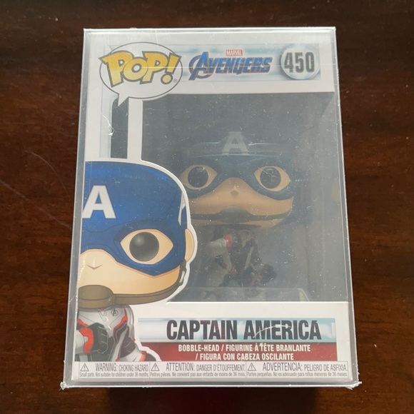 Funko Pop Marvel Avengers Captain America#450 - Picture 1 of 7